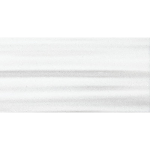 Mink White Polished Marble Tiles 18x36