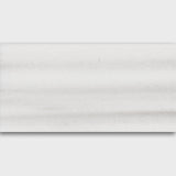 Mink White Polished Marble Tiles 6x12