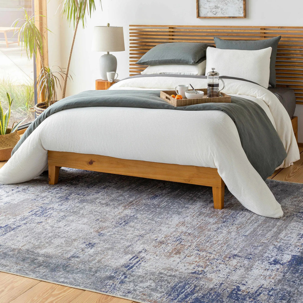 Fairplains Washable Area Rug, installed in a room