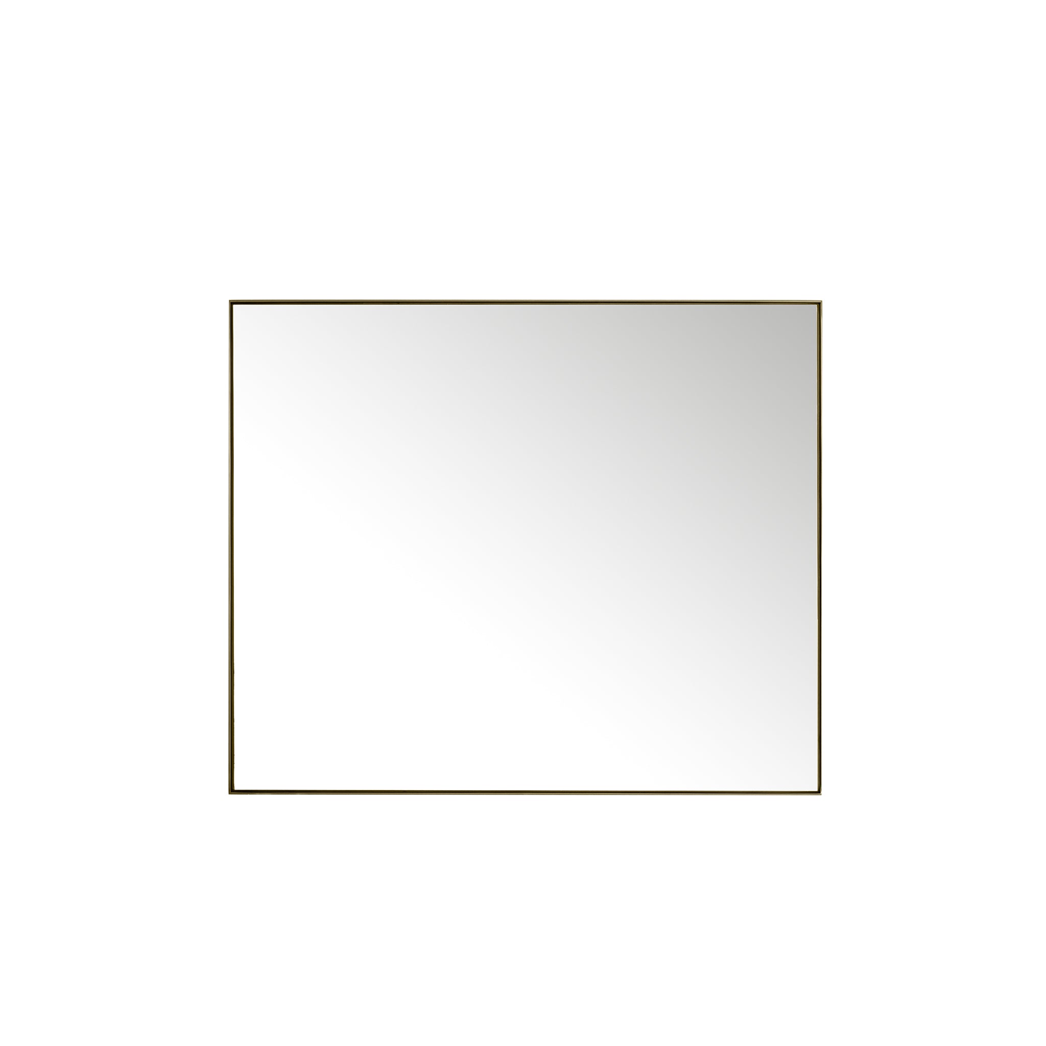 James Martin Rohe 48" Mirror, Champagne Brass
