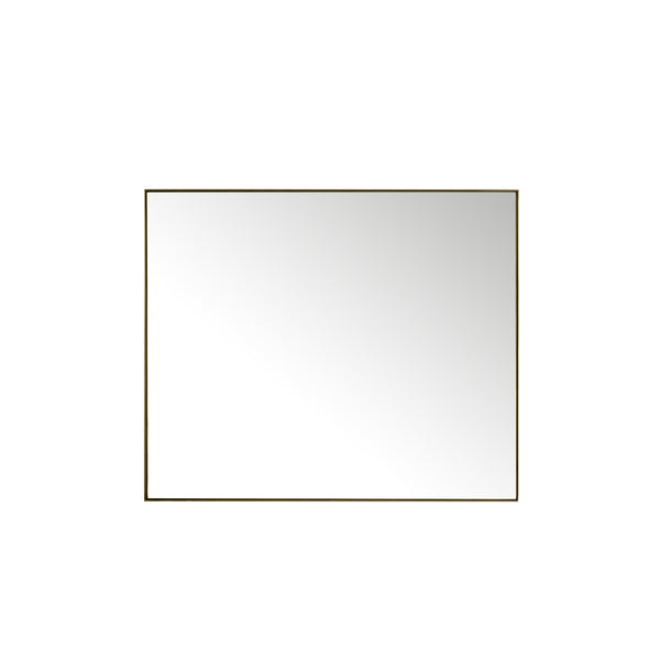 James Martin Rohe 48" Mirror, Champagne Brass