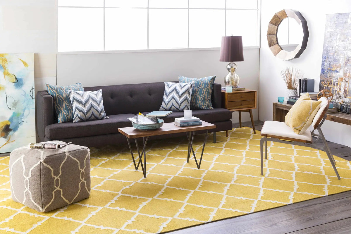Bloomer Area Rug - Clearance, installed in a room 3