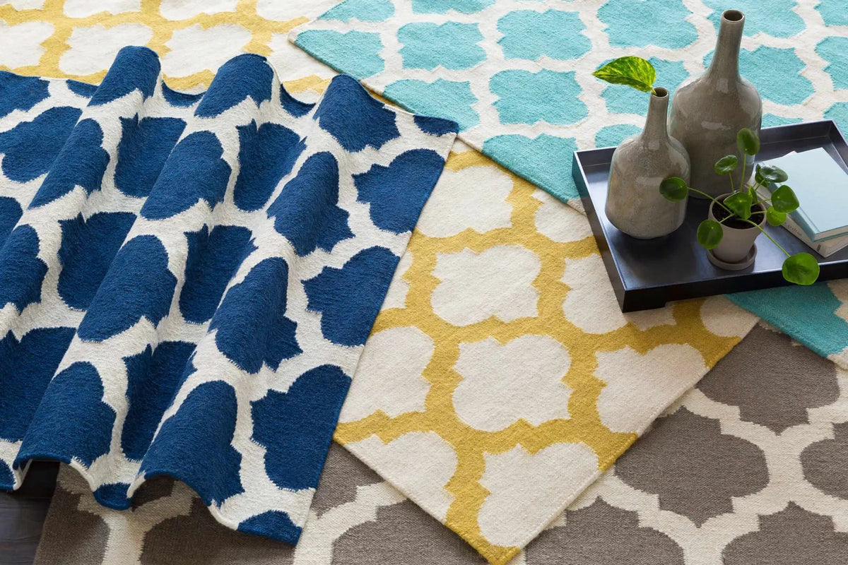 Centenary Navy Wool Area Rug - Clearance, photo 9 of 10