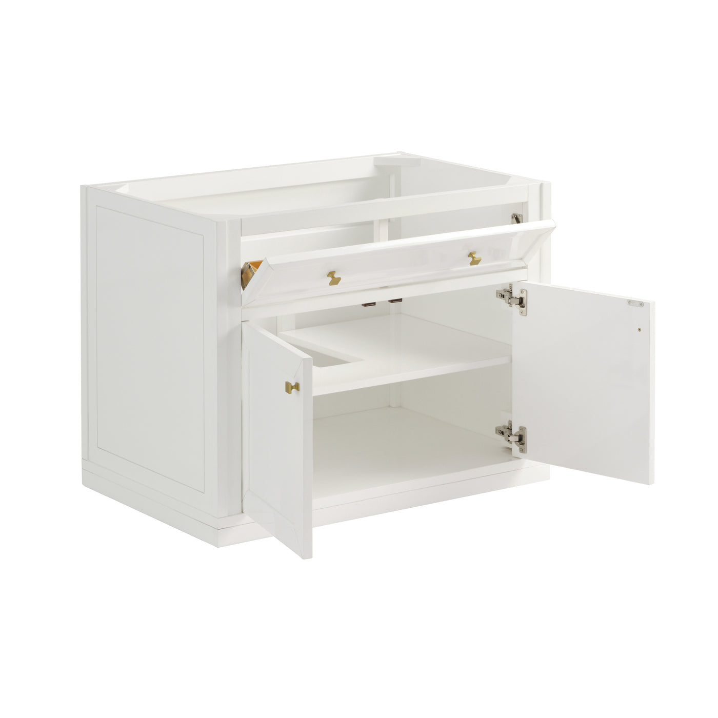 James Martin Chicago 36" Single Bathroom Vanity, Glossy White, view 18