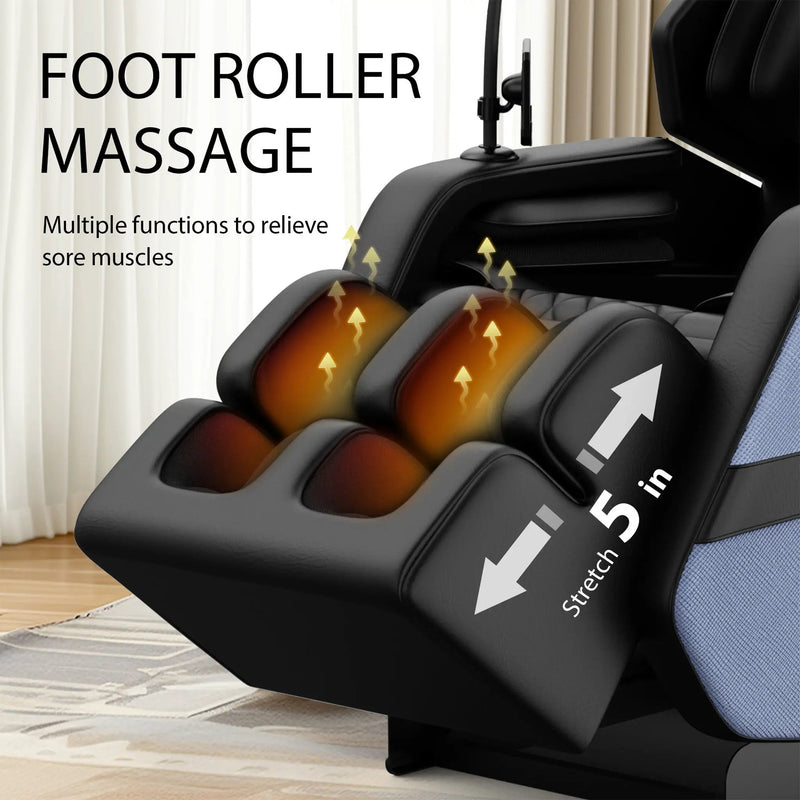 Airvana Imperium Full-Body Zero-Gravity Massage Recliner Chair With Ambient Lighting (SAK34591) by SAKSBY WHOLESALE