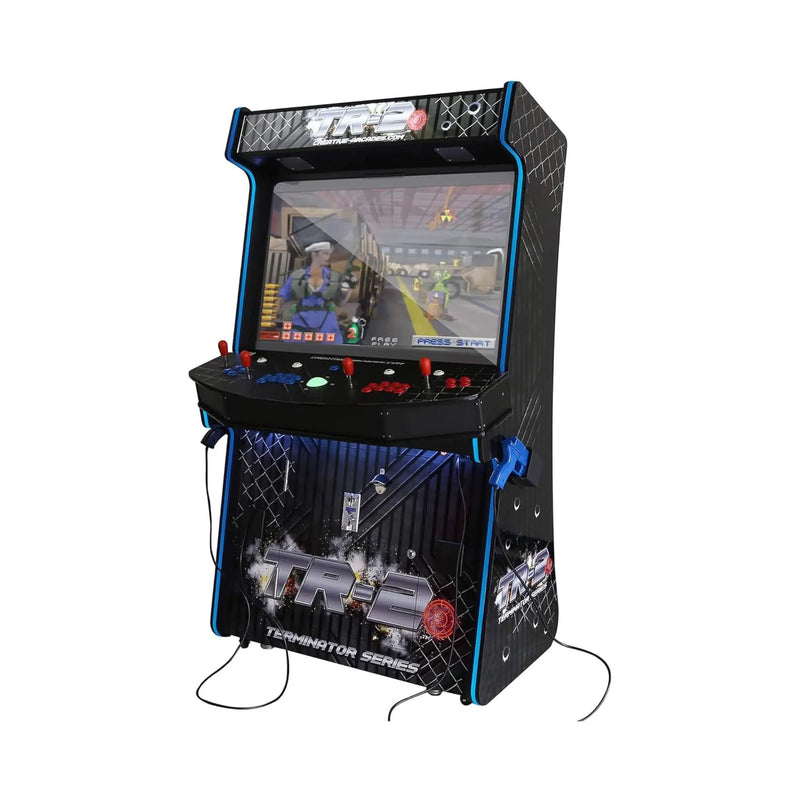 Full-Size Commercial Arcade Machine With Lightguns And Stools (SAK35690) by SAKSBY WHOLESALE