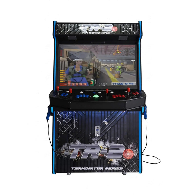 Full-Size Commercial Arcade Machine With Lightguns And Stools (SAK35690) by SAKSBY WHOLESALE