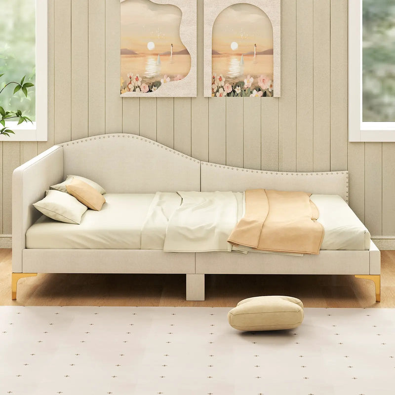 Bean Bag Chair for Adults Accent Lazy Sofa with Skin-friendly Corduroy Cover and Soft Sponge Filling by DirectDeals