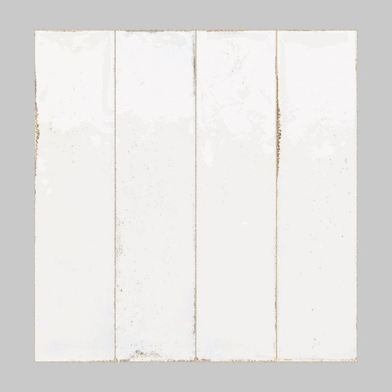 Fusion Bianco Polished 2 1/2x10x3/8 Porcelain Polished 2x12 Tiles