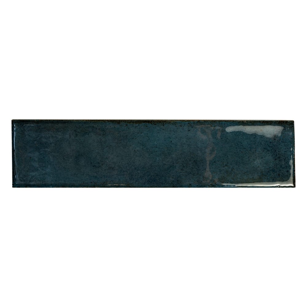 Fusion Blue Polished 2 1/2x10x3/8 Porcelain Polished 2x12 Tiles