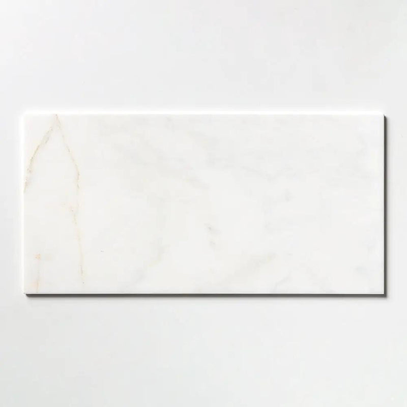 Fusion White Honed Marble Tiles 12x24 by Stonetiledepot