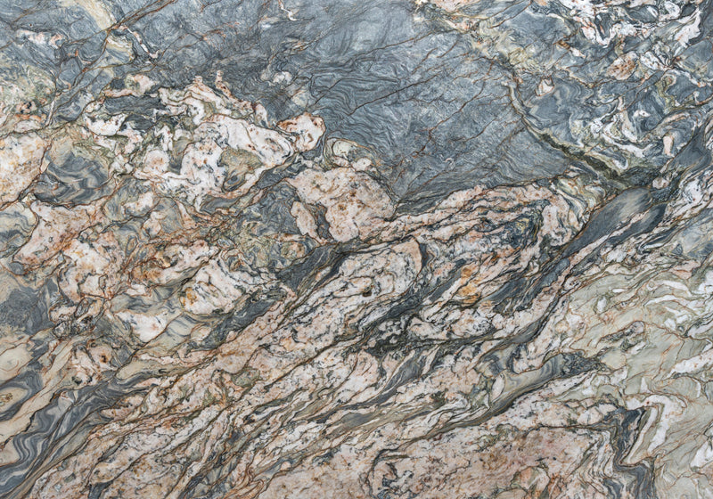 Fusion Wow Polished Quartzite Slab Random