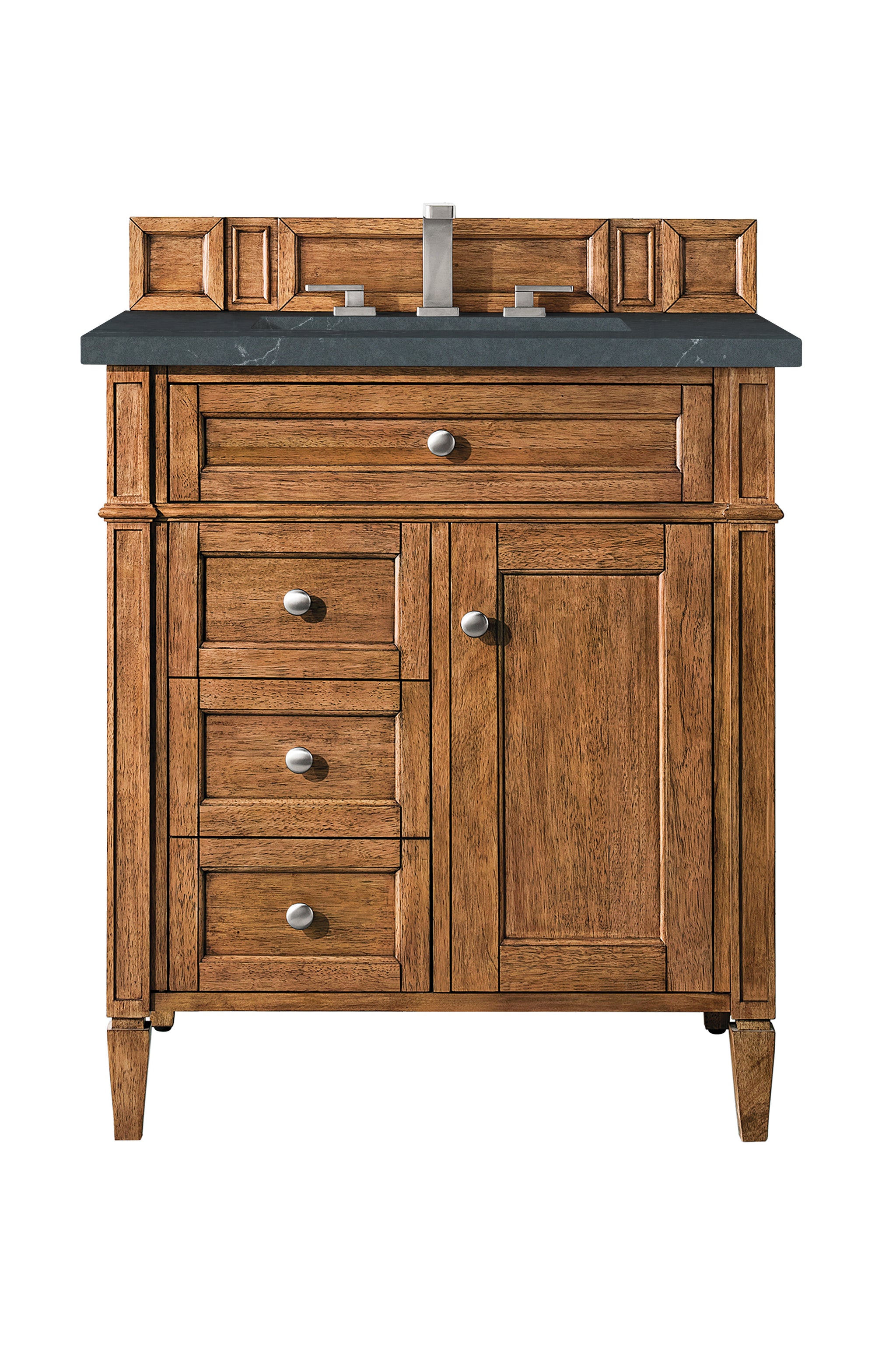 James Martin Brittany 30" Single Bathroom Vanity, Saddle Brown, view 21