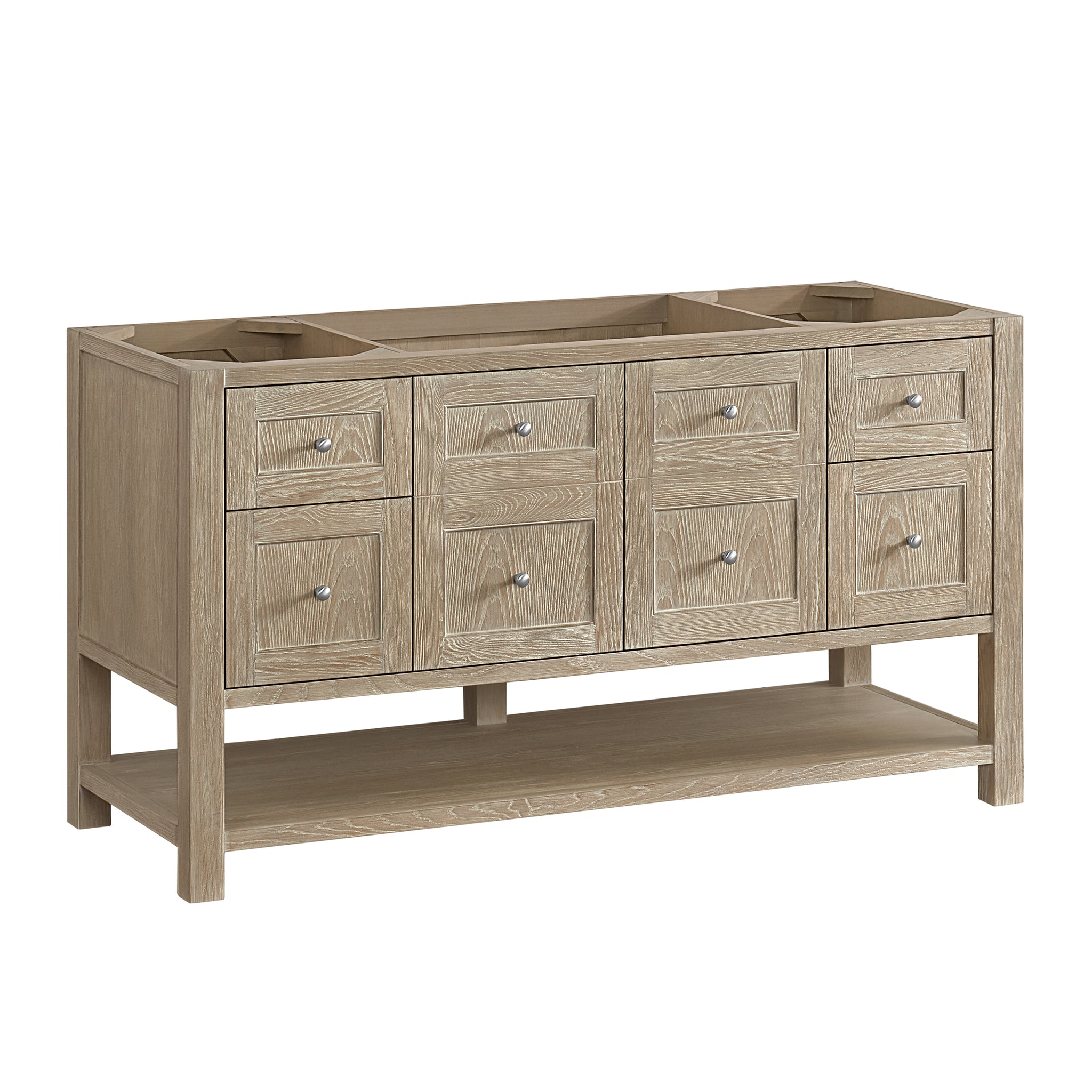 James Martin Breckenridge 60" Single Bathroom Vanity, Whitewashed Oak, view 18
