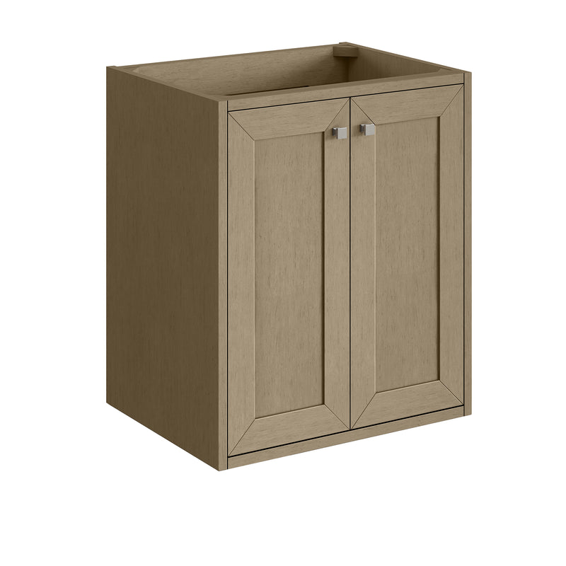 James Martin Chianti 24" Floating Single Vanity Cabinet, Walnut Whisper