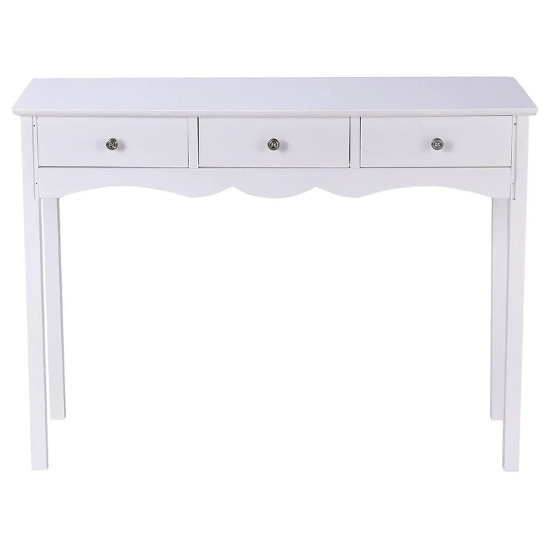 Hall table Side Table w/ 3 Drawers by DirectDeals