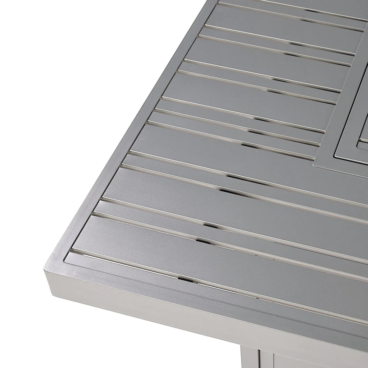 Aluminum 42-in Square Propane Fire Table with Beads, Covers and Lid by Sharicks