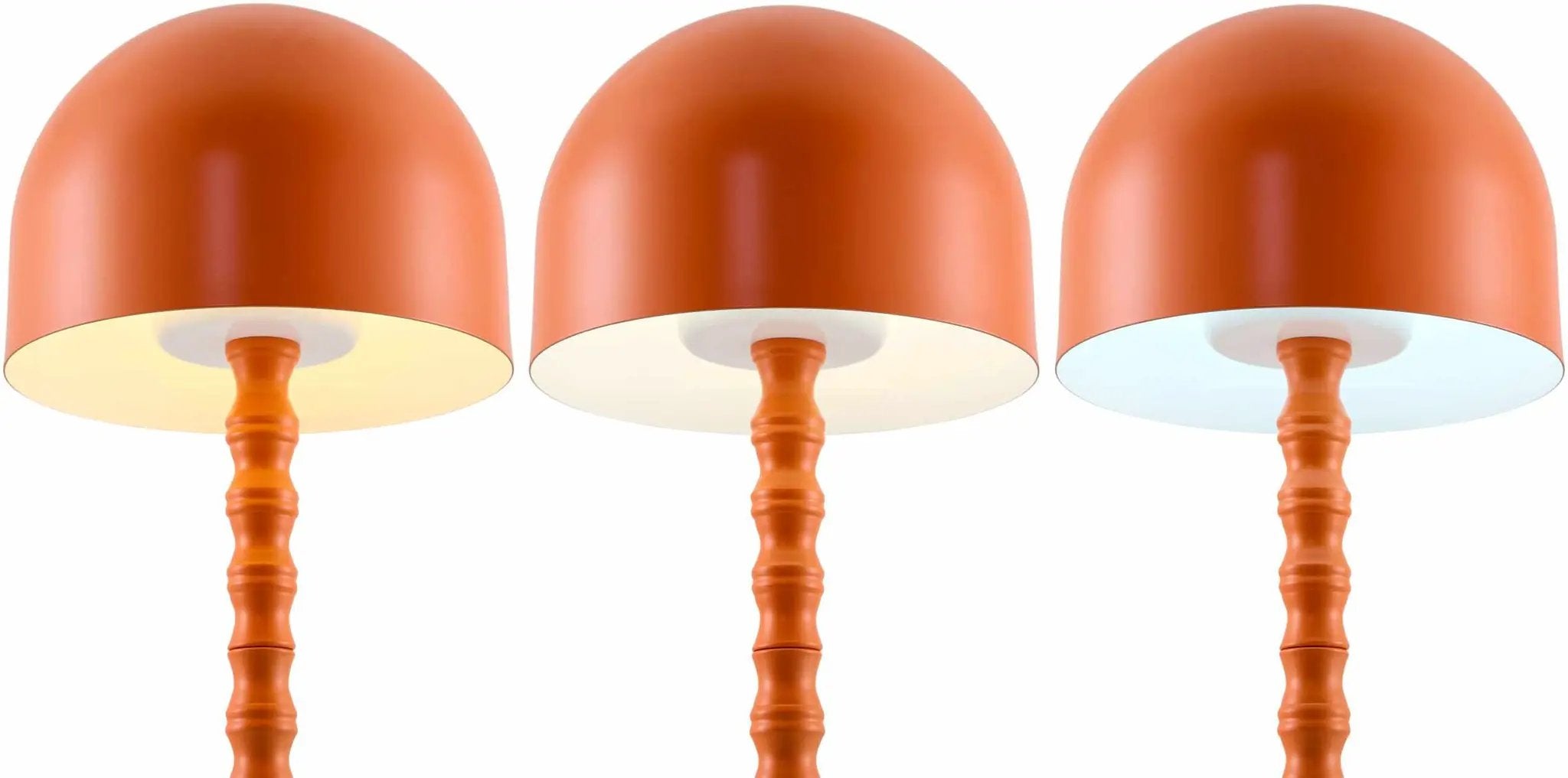 Magdagachi Orange Table Lamp by Boutique Rugs