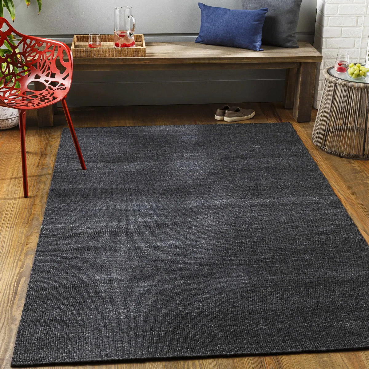 Galiwinku Rug - Clearance, installed in a room