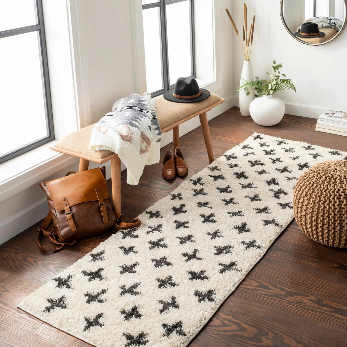 Gambo Area Rug, installed in a room 2