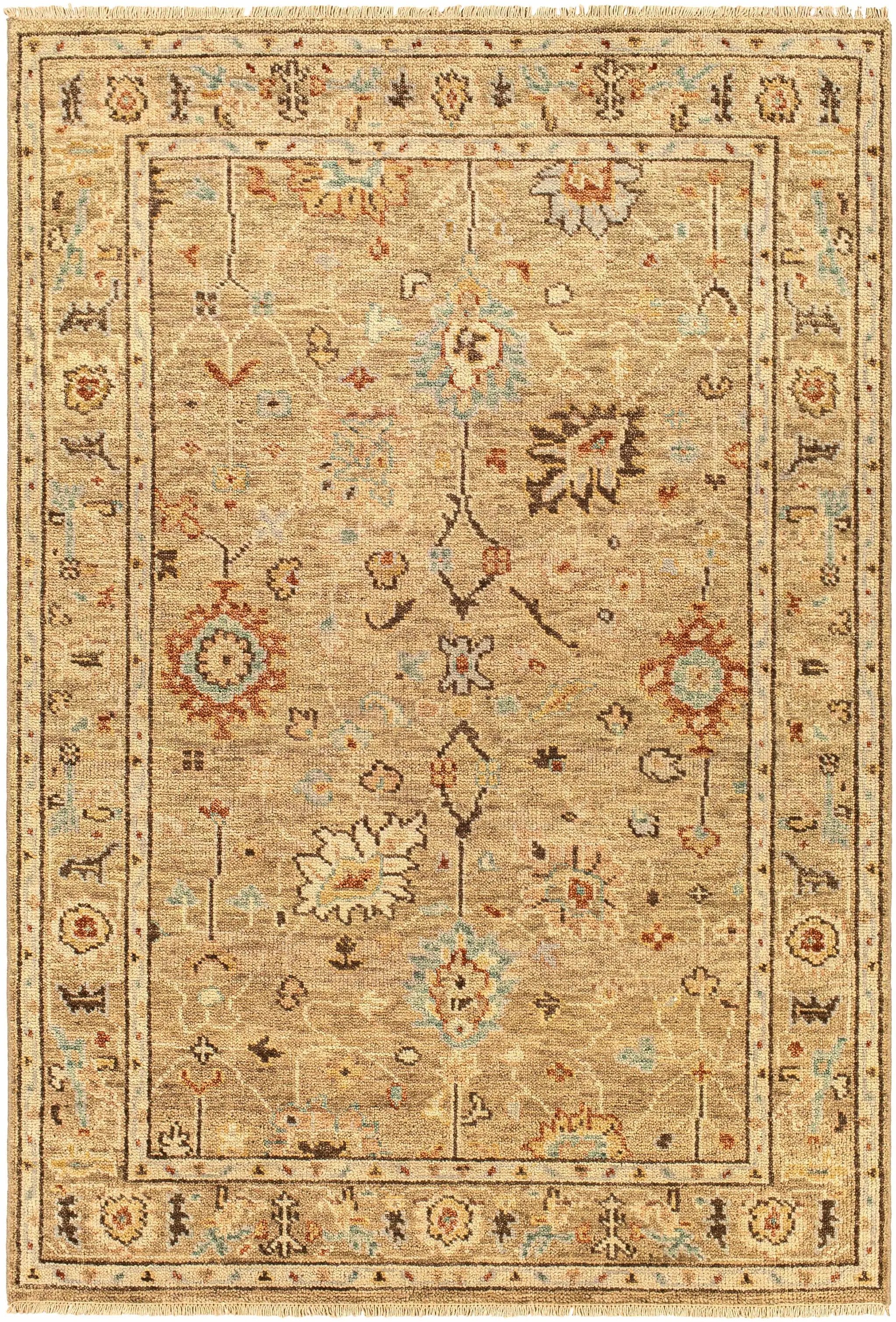 Gammad Hand Knotted Wool Area Rug - Clearance by Boutique Rugs