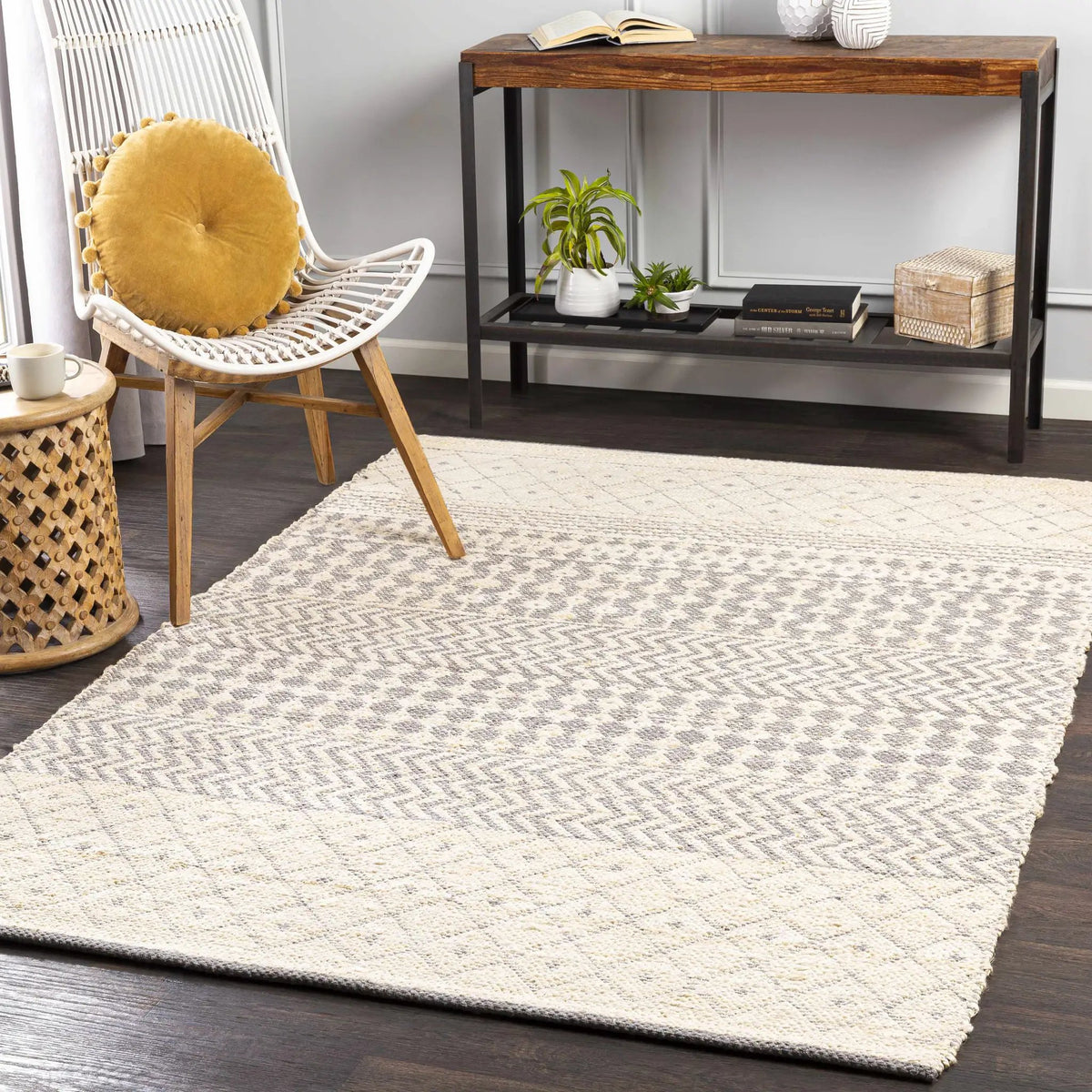 Garbutt Area Carpet - Clearance, installed in a room