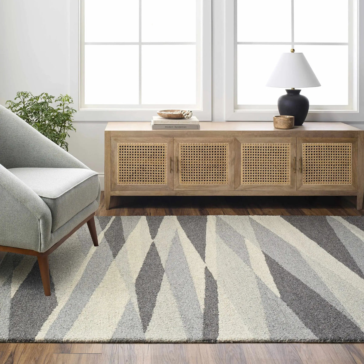 Garlands Area Rug - Clearance, installed in a room