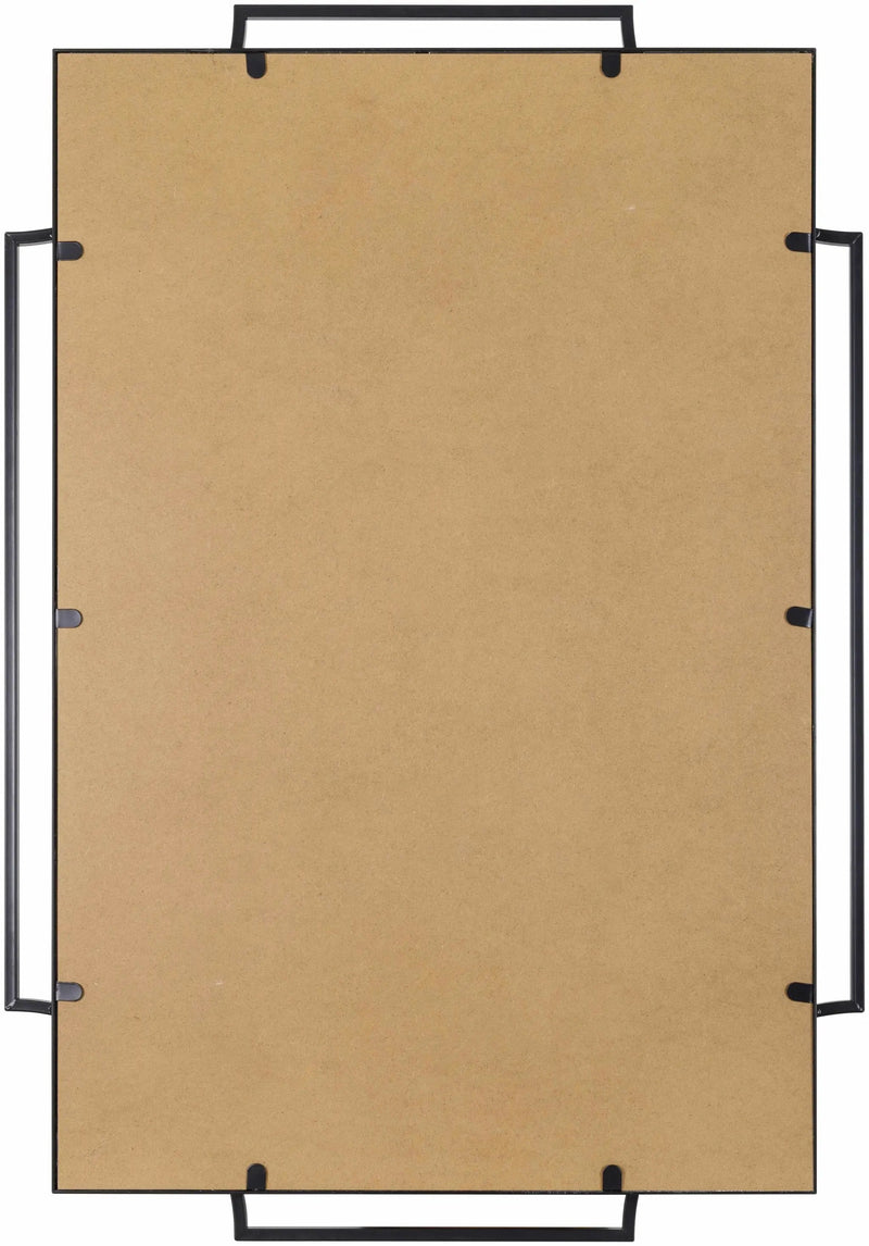 Golasecca Black Frame Mirror - Clearance by Boutique Rugs