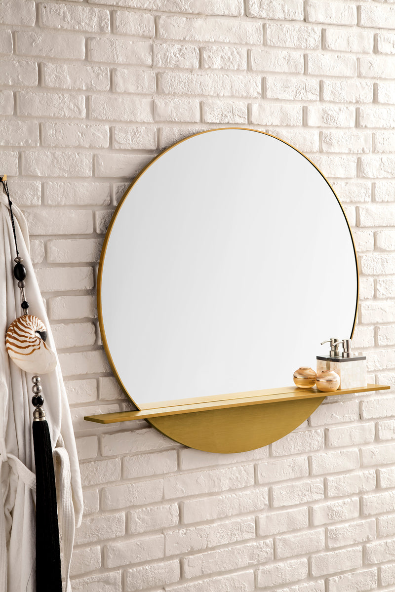 James Martin Platform 36" Mirror, Radiant Gold, view 3