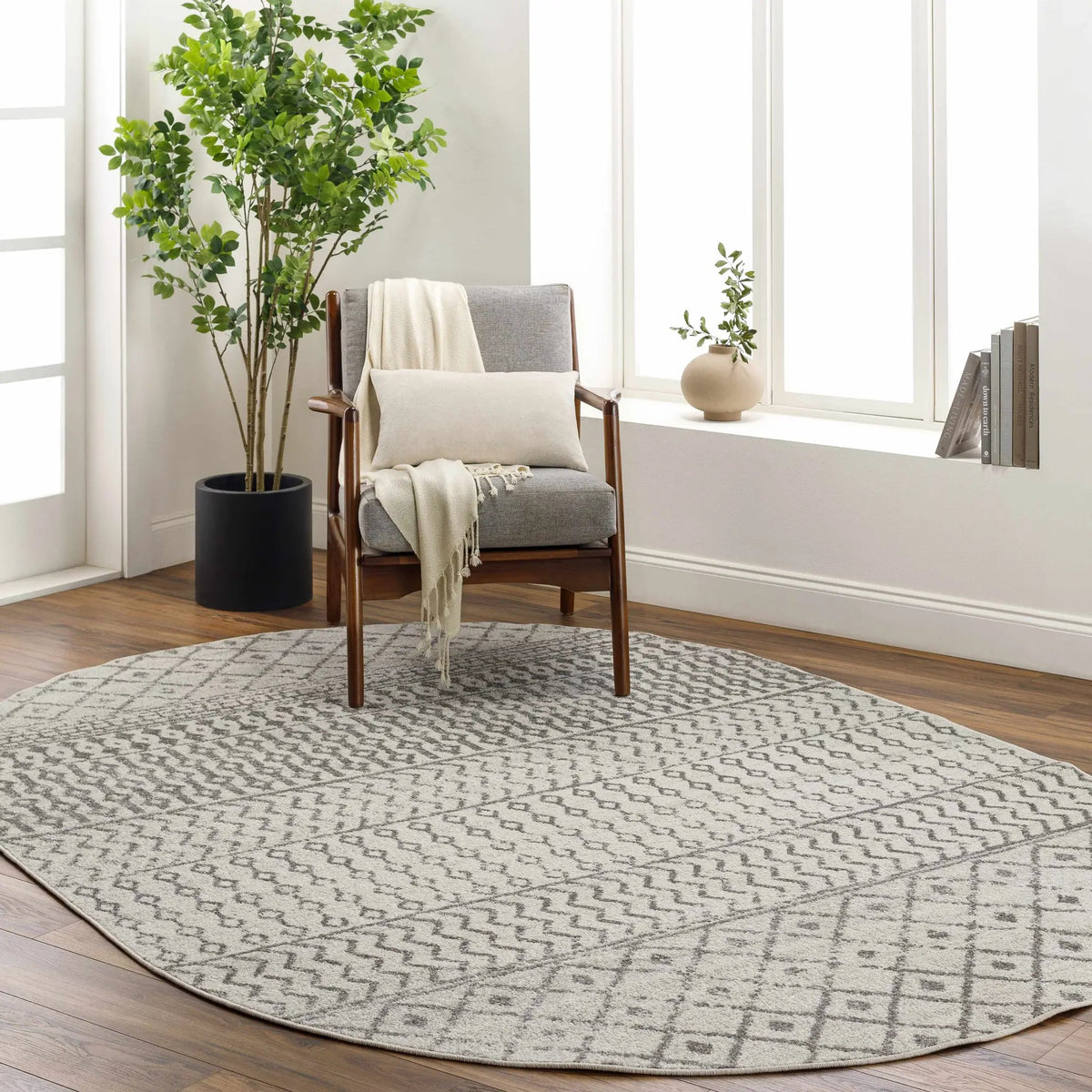 Genji Area Rug, installed in a room 3