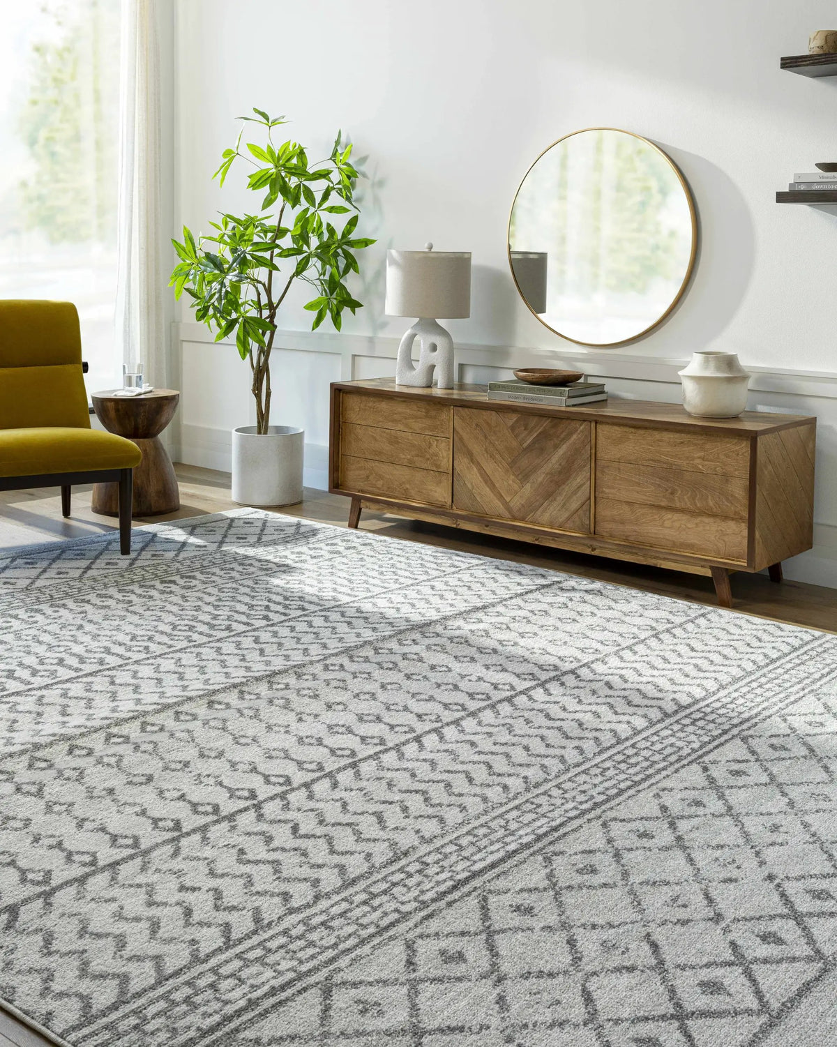 Genji Area Rug, installed in a room 8