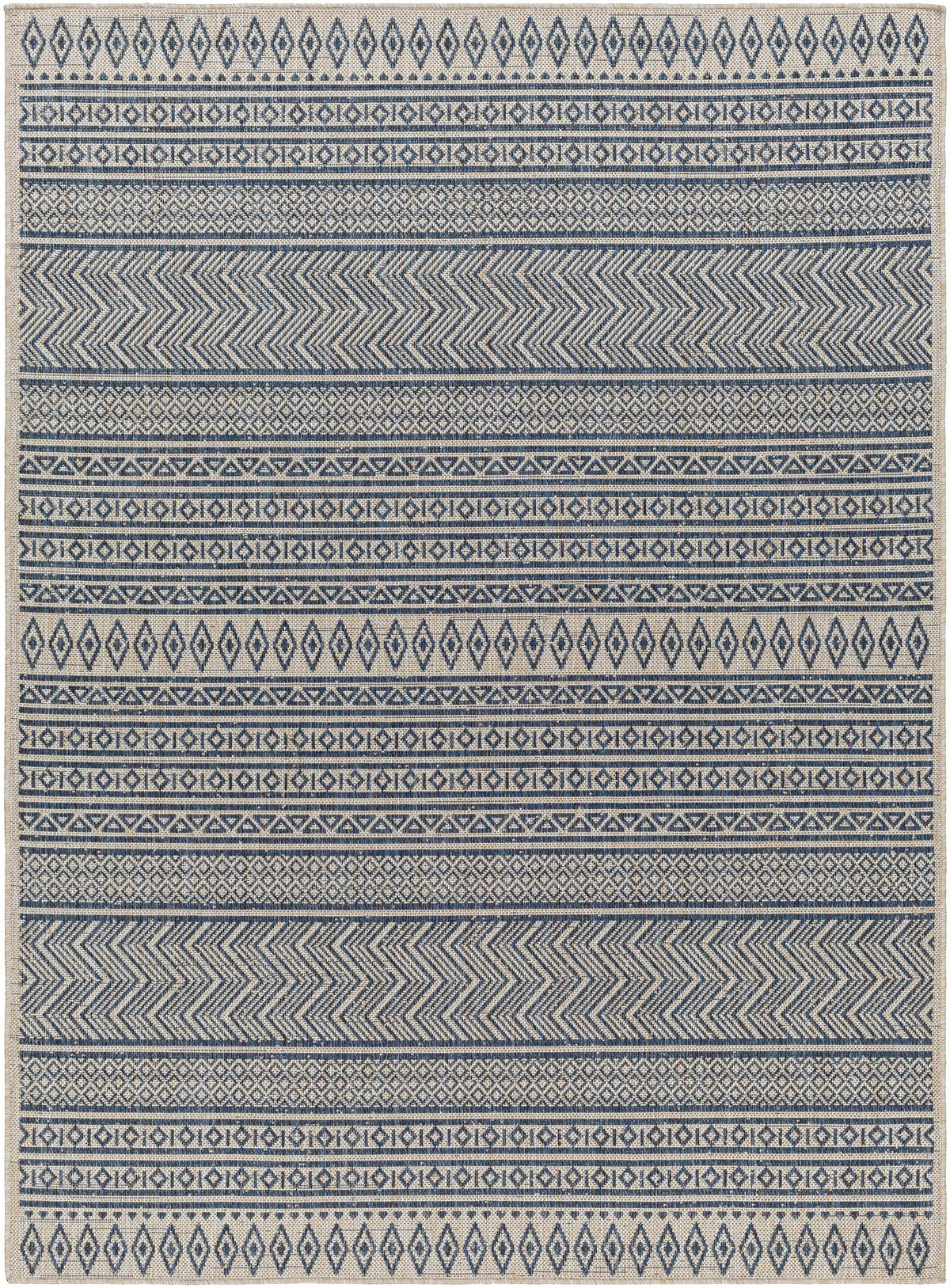 Madras Ink All Over Performance Outdoor Rug