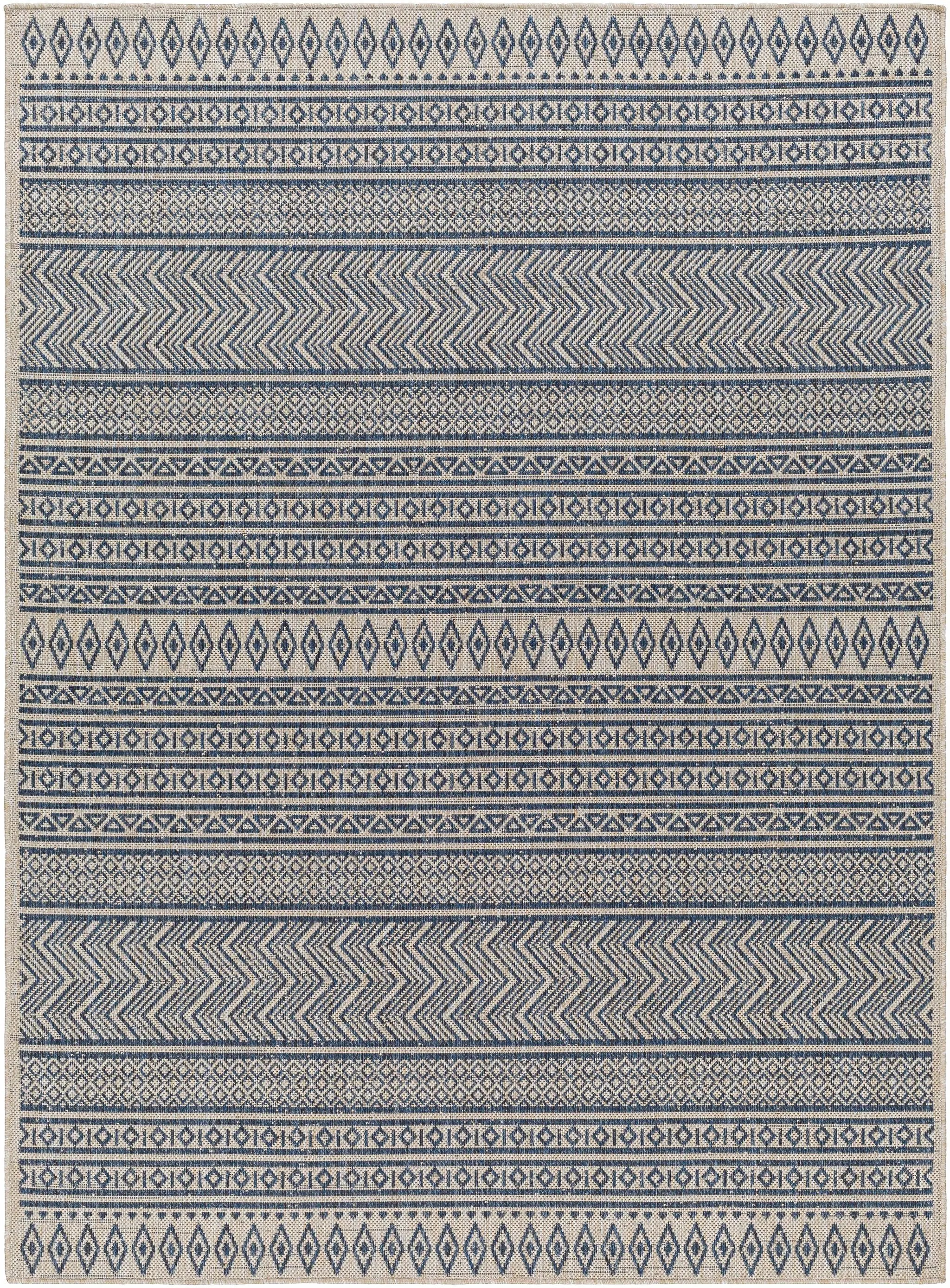 Madras Ink All Over Performance Outdoor Rug by Boutique Rugs
