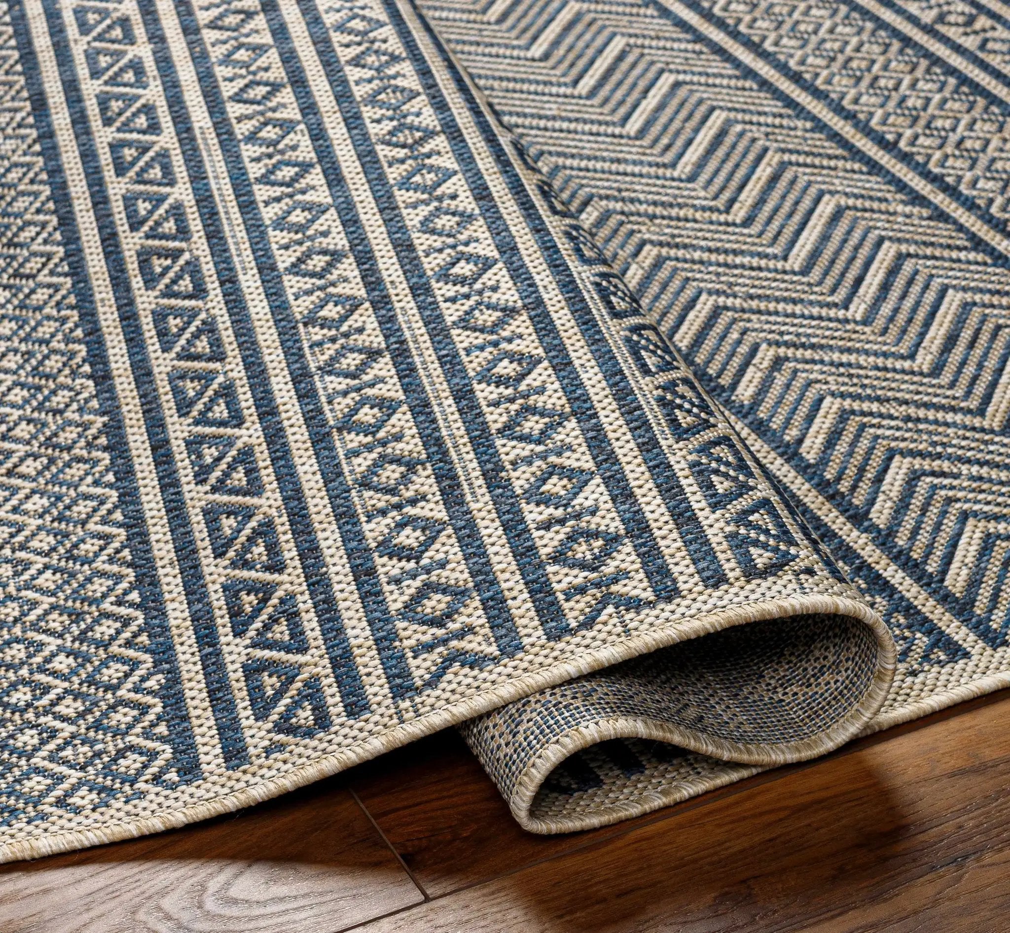 Madras Ink All Over Performance Outdoor Rug by Boutique Rugs