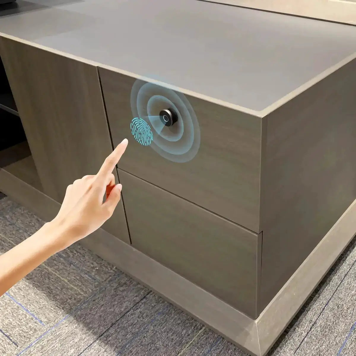 Frazer · Modern L-Shaped Executive Desk by Arc Grove