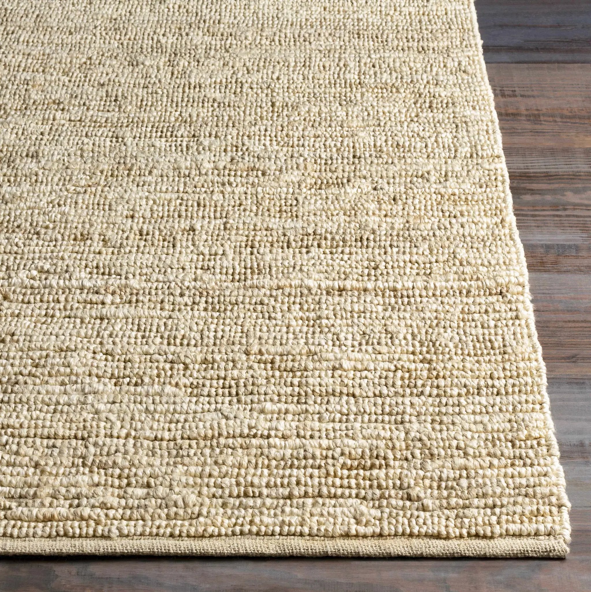 Glover Bleached Braided Jute Carpet by Boutique Rugs