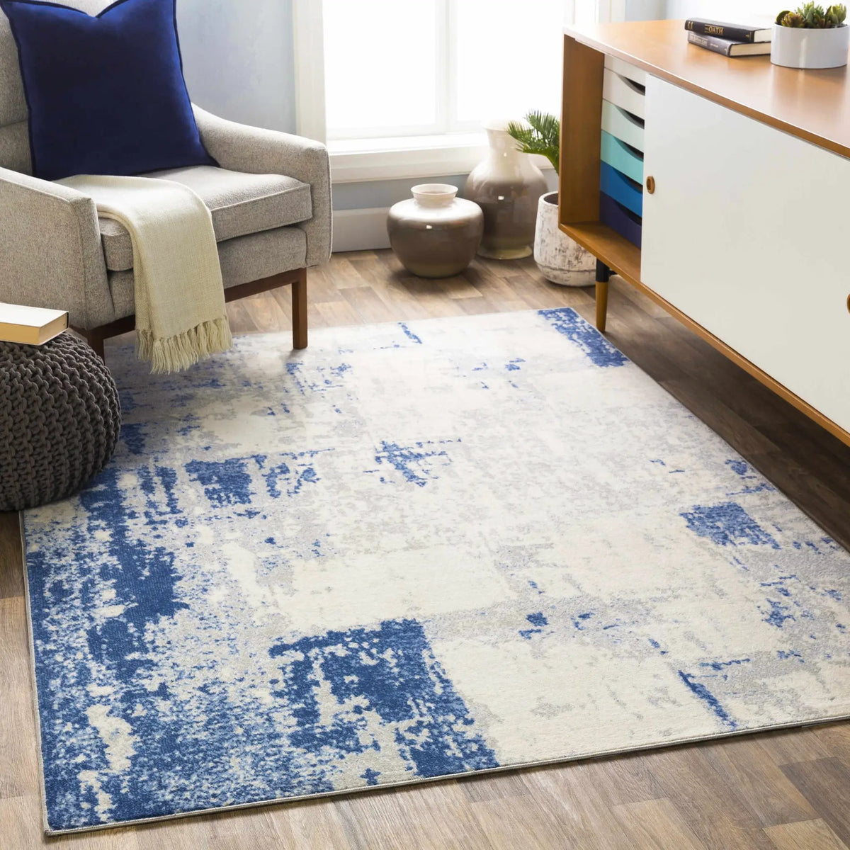 Gerton Area Rug - Clearance, installed in a room