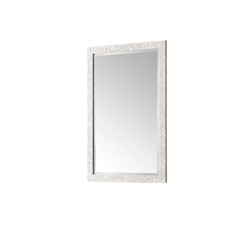 James Martin Callie 26" Mirror, White Mother of Pearl, view 4