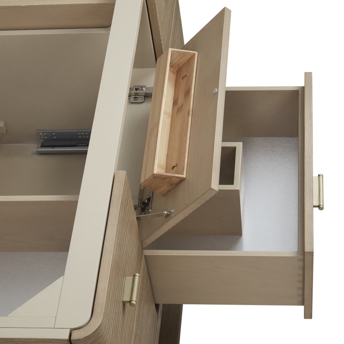 James Martin Lucian 48" Single Bathroom Vanity, Pebble Oak, view 18