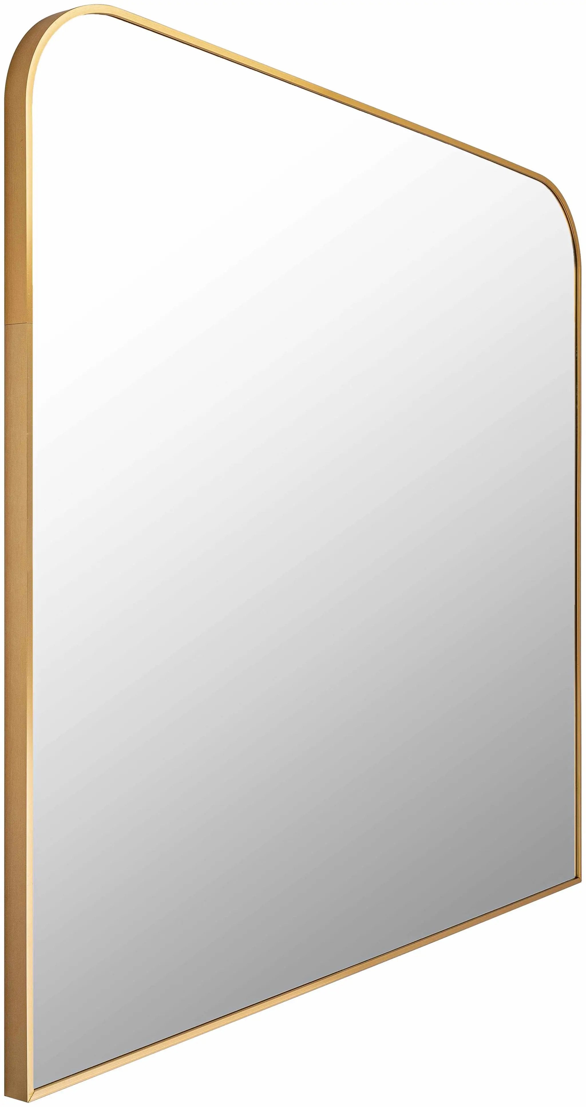 Grimisuat Gold Mirror by Boutique Rugs