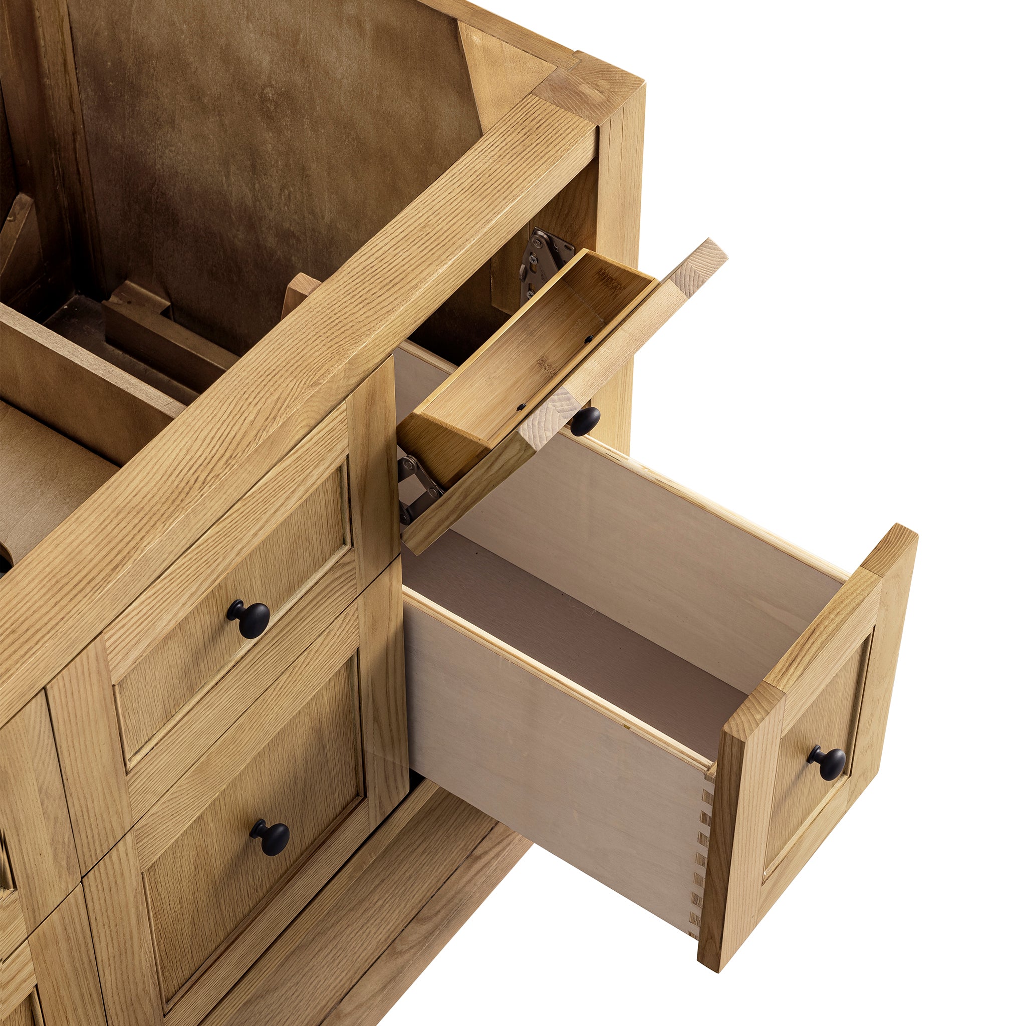James Martin Breckenridge 36" Single Bathroom Vanity, Light Natural Oak, view 18