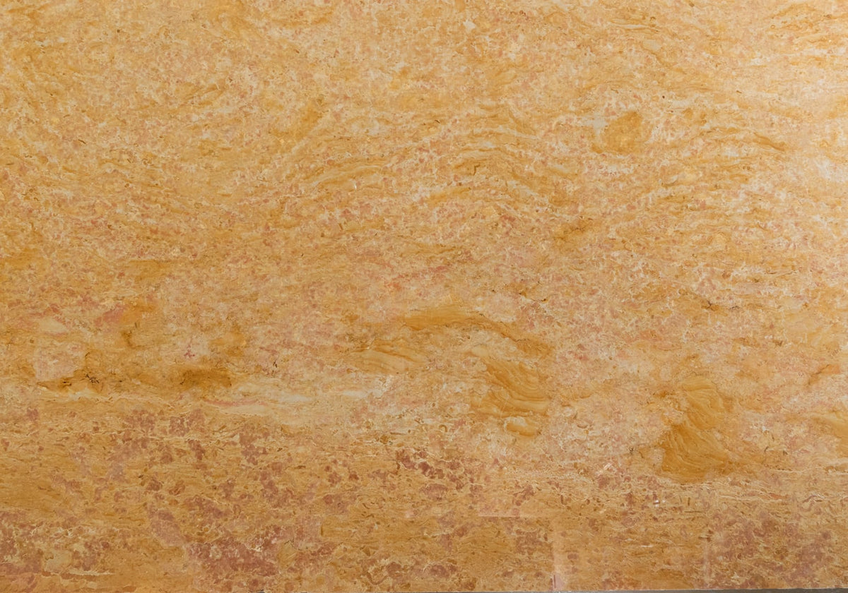 Giallo Reale Polished Marble Slab Random