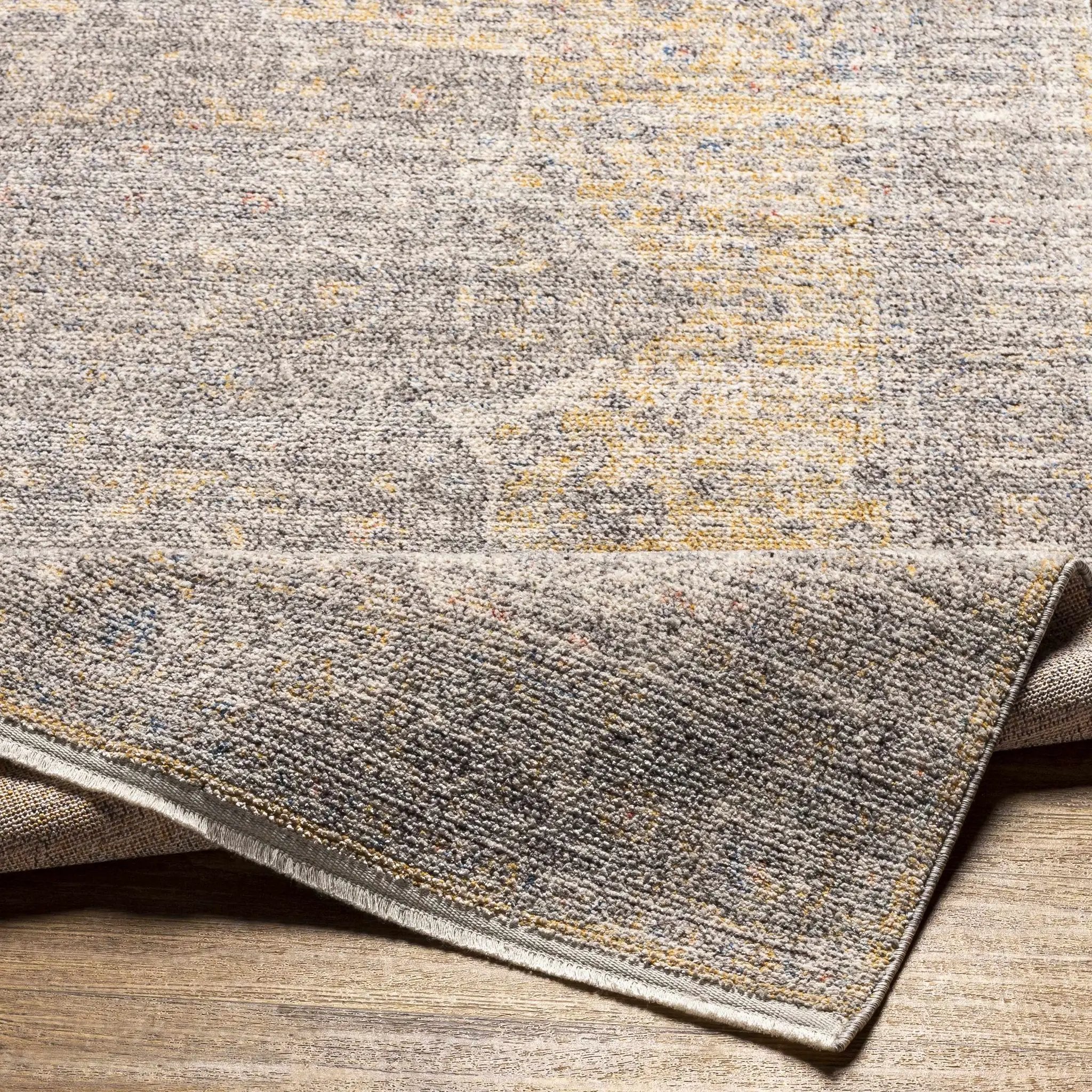 Misa Mustard & Gray Area Rug - Clearance by Boutique Rugs
