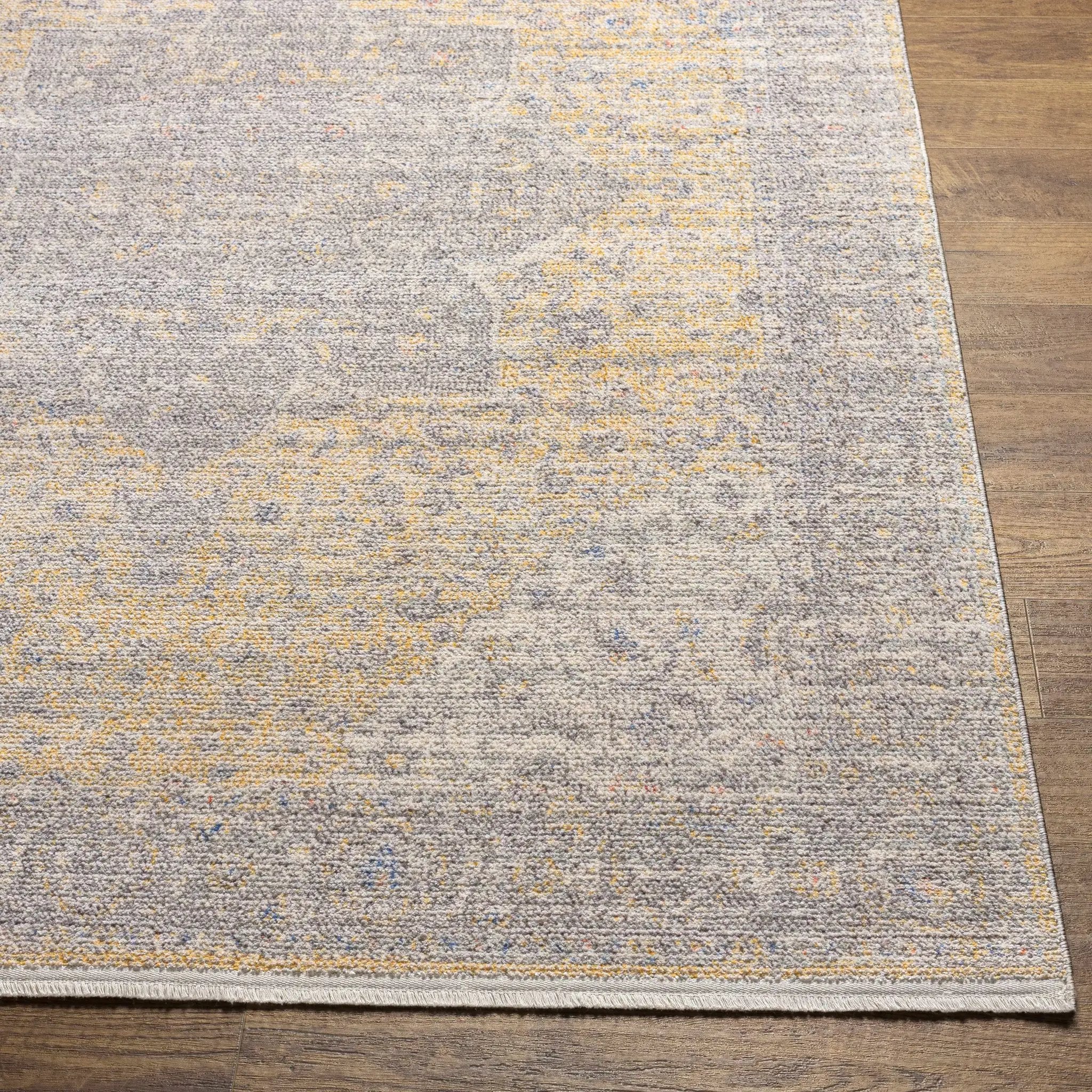 Misa Mustard & Gray Area Rug - Clearance by Boutique Rugs