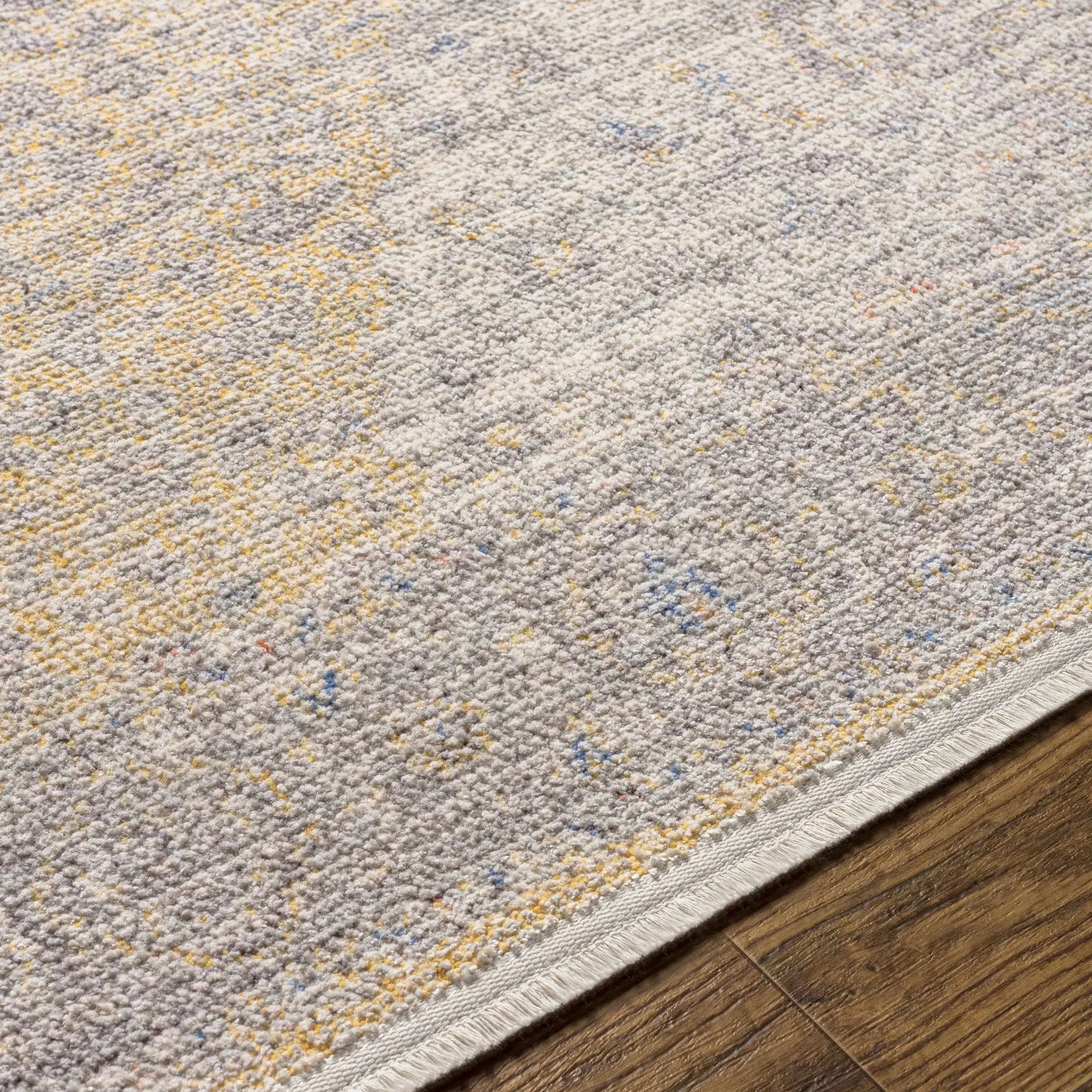 Misa Mustard & Gray Area Rug - Clearance by Boutique Rugs