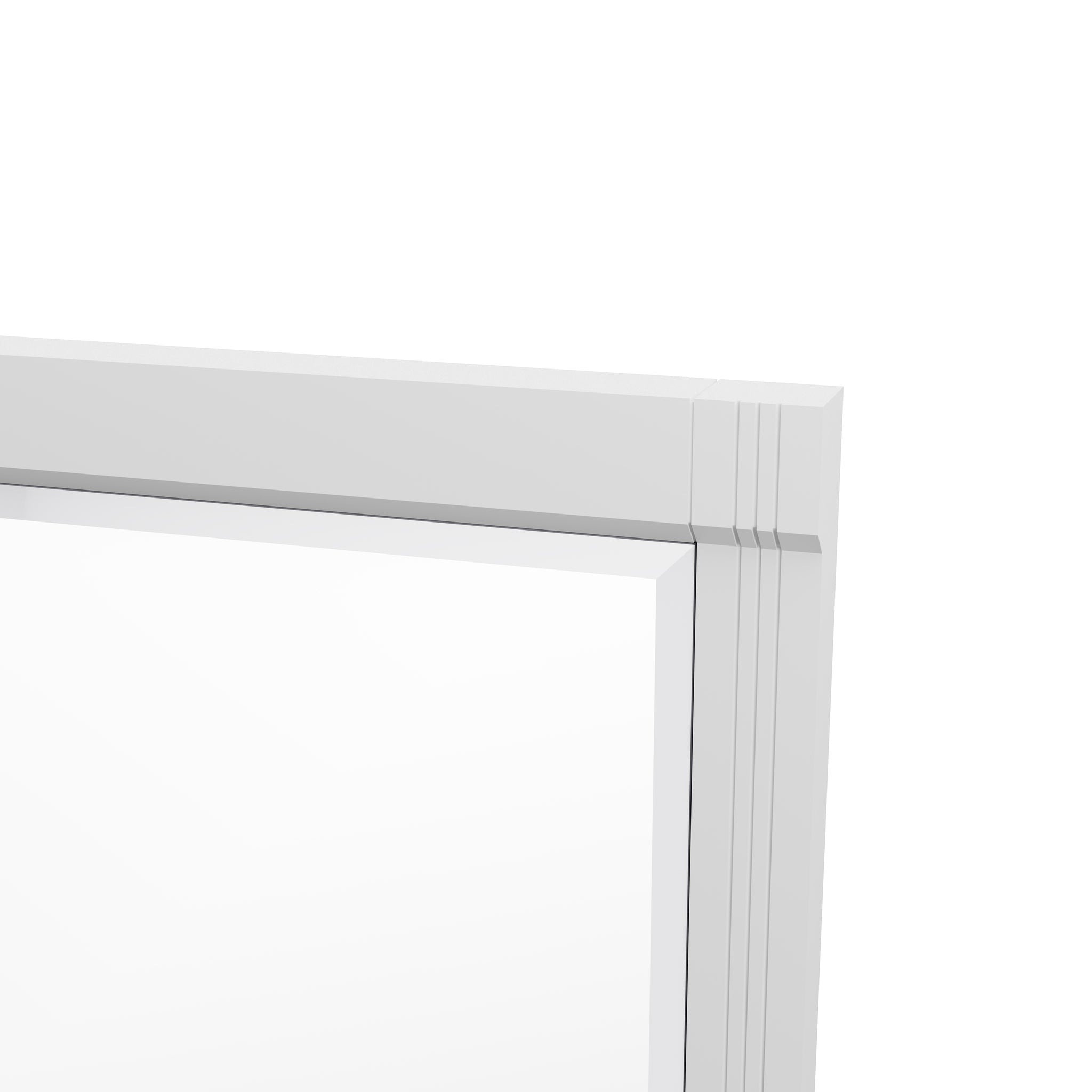 James Martin Bellshire 30" Mirror, Bright White, view 8