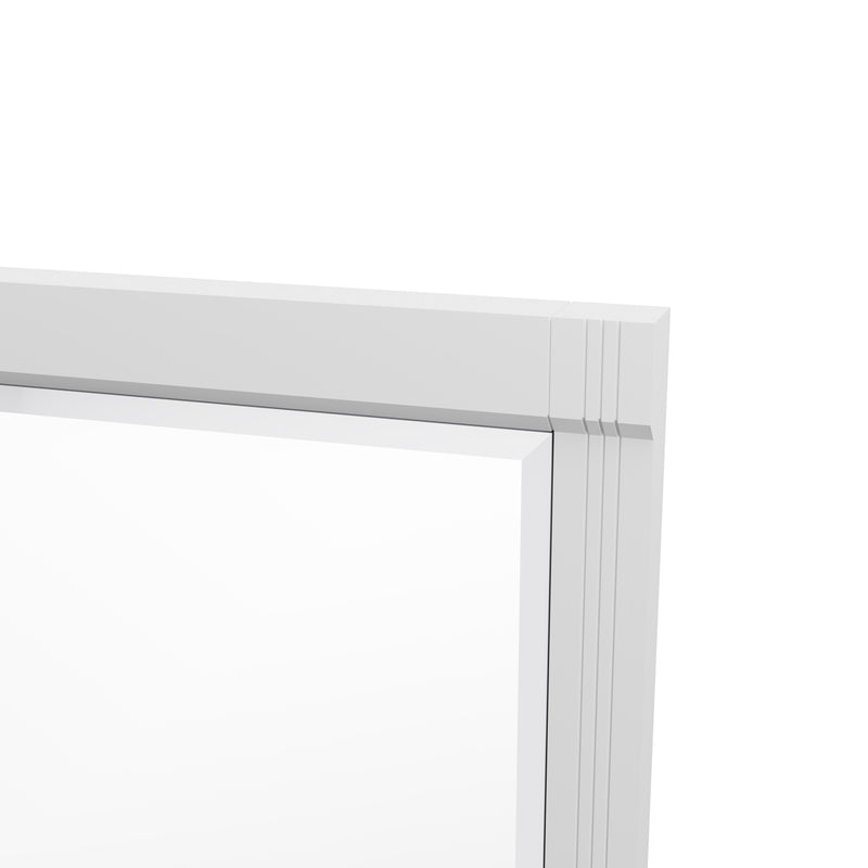 James Martin Bellshire 30" Mirror, Bright White, view 8