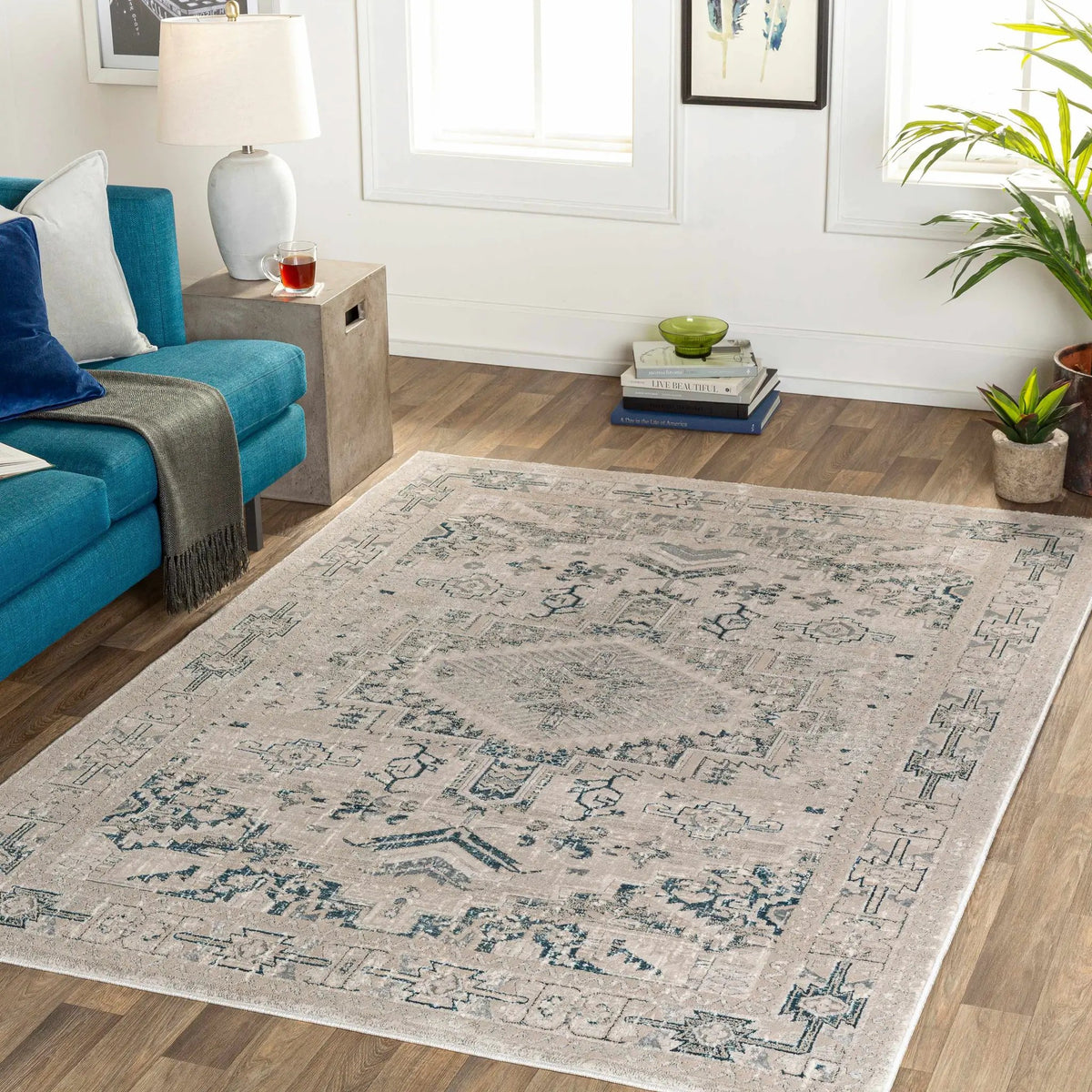 Girikbedro Area Carpet - Clearance, installed in a room