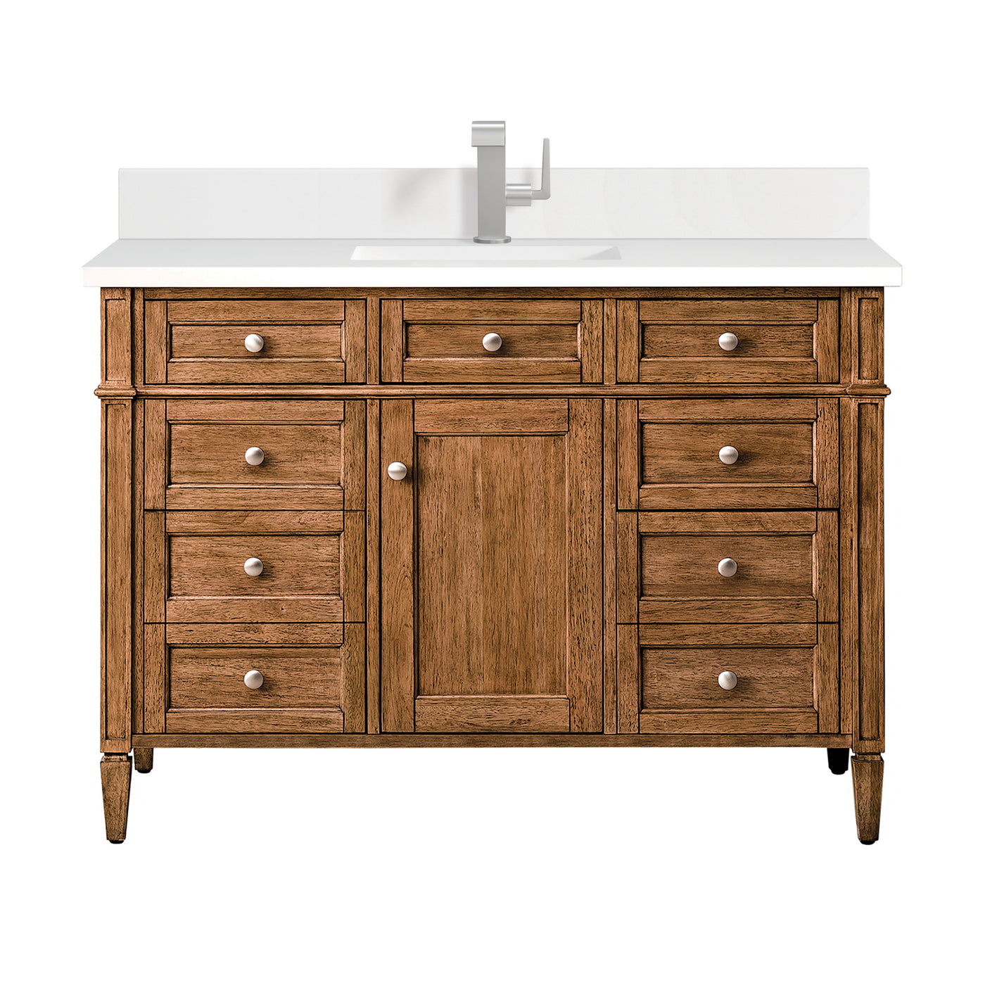 James Martin Brittany 48" Single Bathroom Vanity, Saddle Brown, view 30