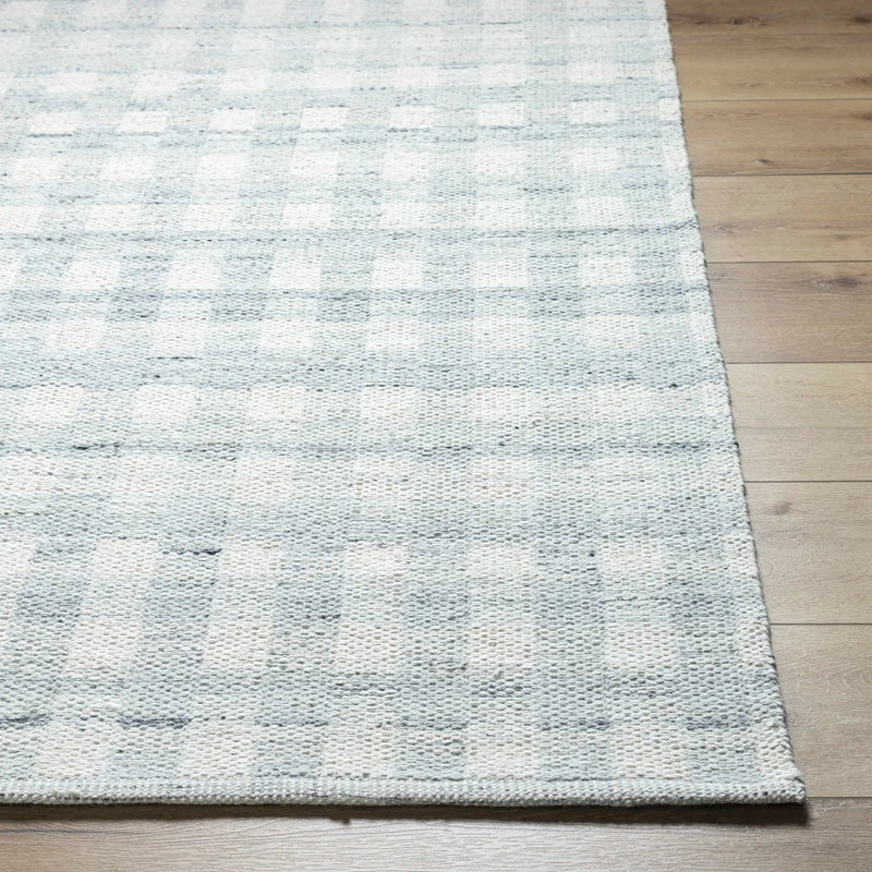 Garth Light Slate Area Rug by Boutique Rugs